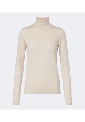 Brunello Cucinelli Cashmere and silk turtleneck sweater