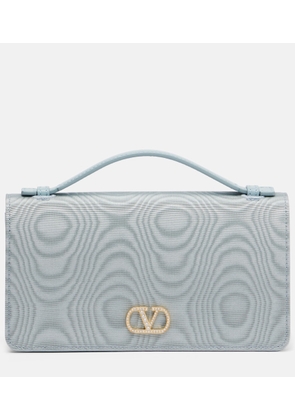 Valentino Garavani VLogo Signature Mini moire clutch