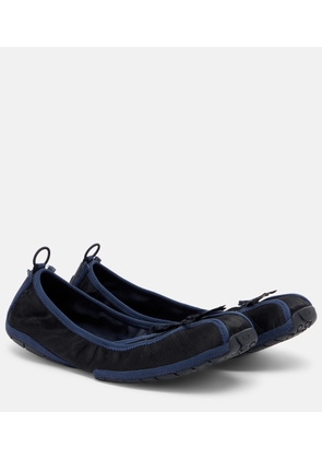 Balenciaga Ballet canvas ballet flats
