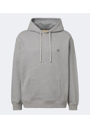 Valentino VLogo cotton jersey hoodie
