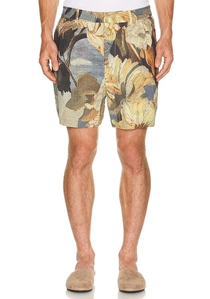 Cult Gaia Sebastian Short in Wild Dahlia - Multi. Size 32 (also in 34, 36).