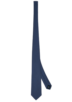 Polo Ralph Lauren Silk Natte Pin Dot Neck Tie in Royal & White - Blue. Size all.