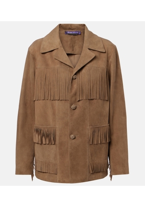 Ralph Lauren Collection Perce fringed suede jacket