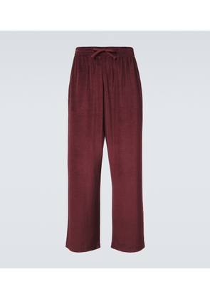 Gucci Silk-blend jersey sweatpants