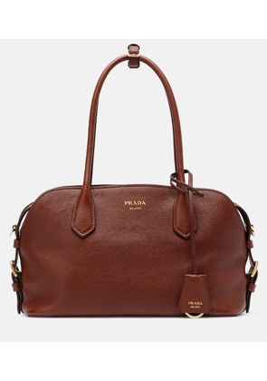 Prada Prada Signet Medium leather bowling bag