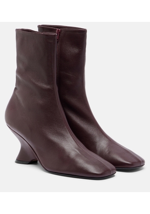 Dries Van Noten Leather ankle boots