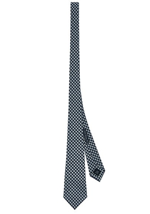 Polo Ralph Lauren Micro Gingham Vintage Neck Tie in Indigo - Blue. Size all.