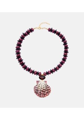 Jennifer Behr Miranda beaded pendant necklace