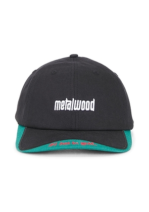 Metalwood Studio Number One Dad Hat in Black - Black. Size all.