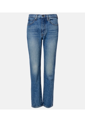 Khaite Finley cropped straight jeans