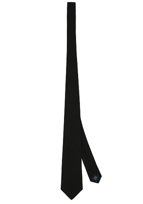 Polo Ralph Lauren Silk English Repp Solid Neck Tie in Black - Black. Size all.