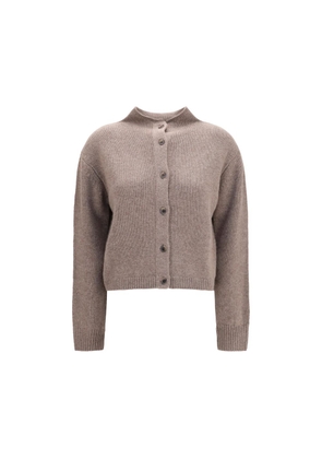 Lisa Yang Beige Cashmere Cardigan - 1