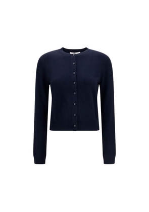 Lisa Yang Blue Cashmere Cardigan - 1