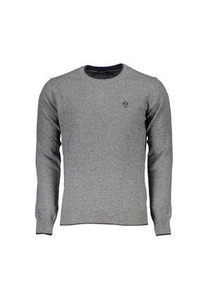 North Sails Gray Fabric Men's Sweater - M