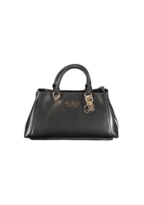 Guess Jeans Nero Poliuretano Women Handbag