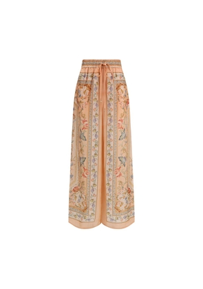 Zimmermann Multicolor Silk Casual Pants - 0/XS