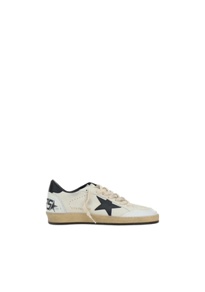 Golden Goose White Calf Leather Bos Taurus Athletic Sneakers - EU40/US7