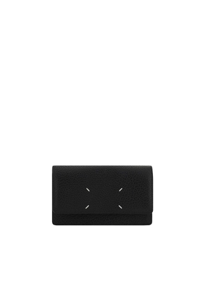 Maison Margiela Black Calf Leather Bos Taurus Wallet