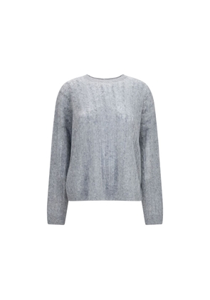 Lisa Yang Gray Cashmere Sweater - 0/XS