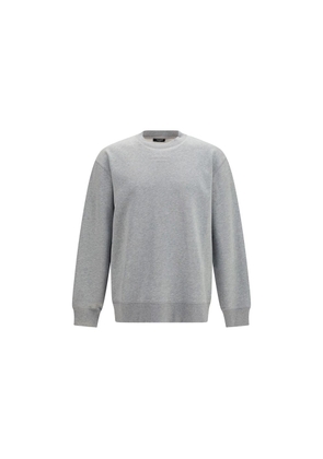 Balmain Gray Cotton Sweatshirt - L