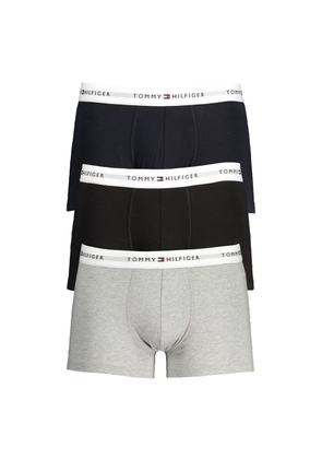Tommy Hilfiger Gray Cotton Men's Boxer - M