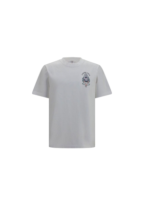 Casablanca White Cotton T-Shirt - L