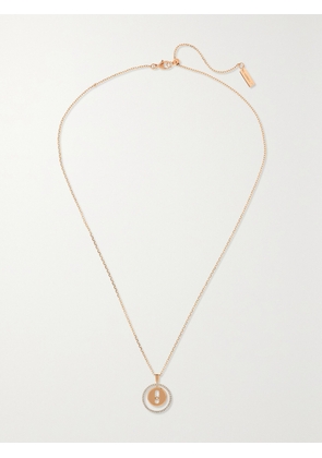 Messika - Lucky Move 18-karat Rose Gold Diamond Necklace - One size