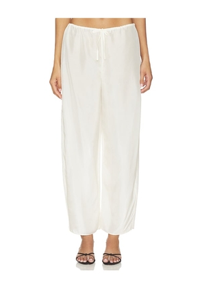 EAVES Fleur Pant in Ivory. Size XS. Also in XXS, S, M, L, XL.