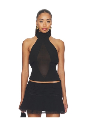 GUIZIO Koemi Top in Black. Size XXS. Also in L, M, S, XL, XS.