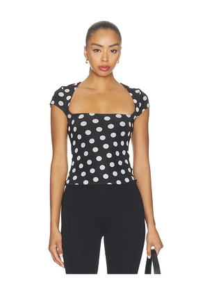 AFRM Winona Top in Black. Size S. Also in XXS, XS, M, L, XL, XXL, 1X, 2X.