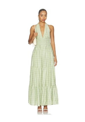 Curaae by Elliatt Leora Maxi Dress in Sage. Size XS. Also in S, M, L, XL.