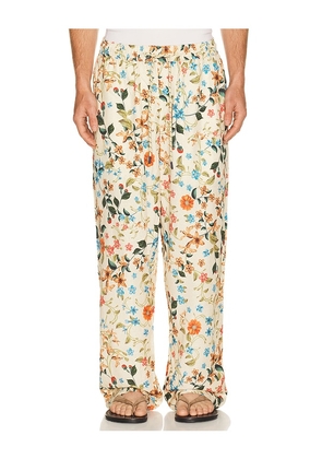 Agua Bendita Rene Pants in Cream. Size 30. Also in 32, 34, 36.