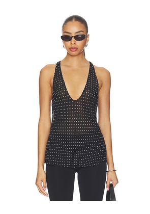 EAVES Vivian Top in Black. Size XXS. Also in XS, S, M, L, XL.