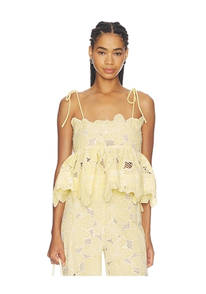 CeliaB Tava Top in Yellow. Size XS. Also in S.