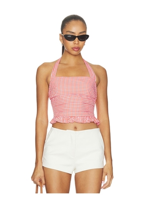 Elodie the Label Coraline Top in Red. Size XS. Also in S.