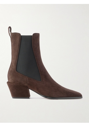 Paris Texas - Bettina Suede Ankle Boots - Brown - IT36,IT36.5,IT37,IT37.5,IT38,IT38.5,IT39,IT39.5,IT40,IT40.5,IT41,IT41.5,IT42