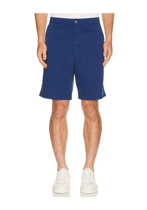 J.Lindeberg Shane Cotton Stretch Shorts in Blue. Size 30. Also in 32, 34, 36.