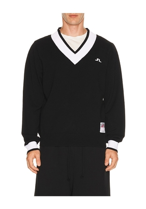 J.Lindeberg 30Y Nikolas Knit Sweater in Black. Size S. Also in M, L, XL/1X.