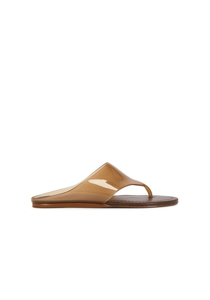 FARM Rio Jelly Thong Flat Sandal in Brown. Size 6. Also in 6.5, 7, 7.5, 8.5, 9.