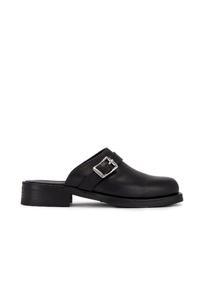 Our Legacy Camion Mule in Black. Size 42. Also in 43, 44, 45.
