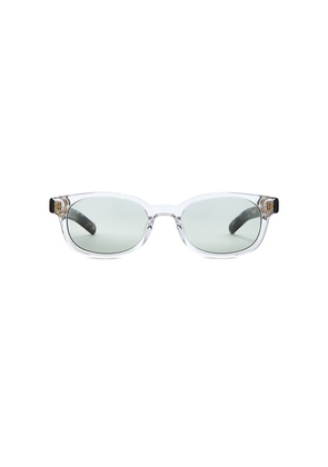 Flatlist Le Bucheron Sunglasses in White.
