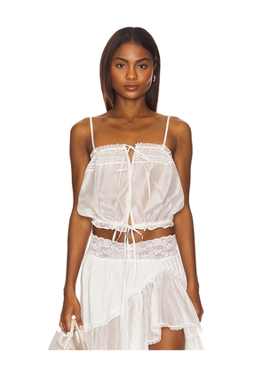 Lovers and Friends Calais Top in Ivory. Size XS. Also in XXS, S, M, L.