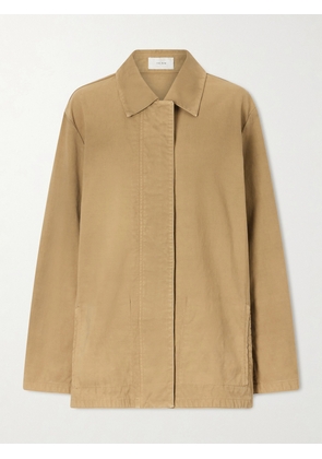 The Row - Baeza Cotton Jacket - Neutrals - US0,US2,US4,US6,US8,US10,US12,US14
