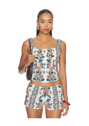 Montce Millie Tank Top in Cream. Size XS. Also in S, M, L, XL.