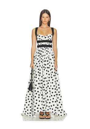 LPA Leisl Gown in Black & White. Size XXS. Also in L, M, S, XL, XS.