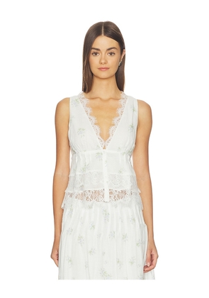 LPA Everly Top in White. Size XXS. Also in L, M, S, XL, XS.