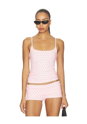 NIIHAI Tank Top in Pink. Size XS. Also in S, M, L, XL.