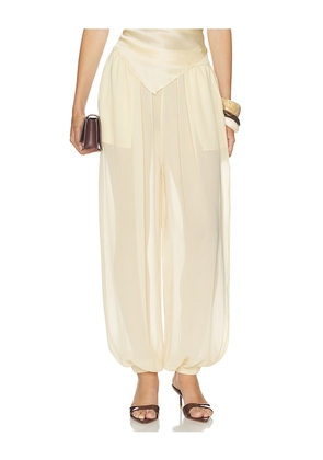 Nonchalant Label Alba Pant in Neutral. Size XS. Also in S, M.