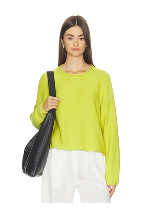 LESET Mae Crewneck in Green. Size XS. Also in S, M, XL.