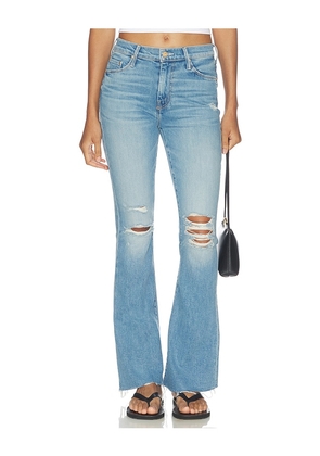 MOTHER Lil Petite Weekend Fray Jeans in Blue. Size 23P. Also in 24P, 26P, 27P, 28P, 29P, 30P, 31P, 32P, 33P, 34P.